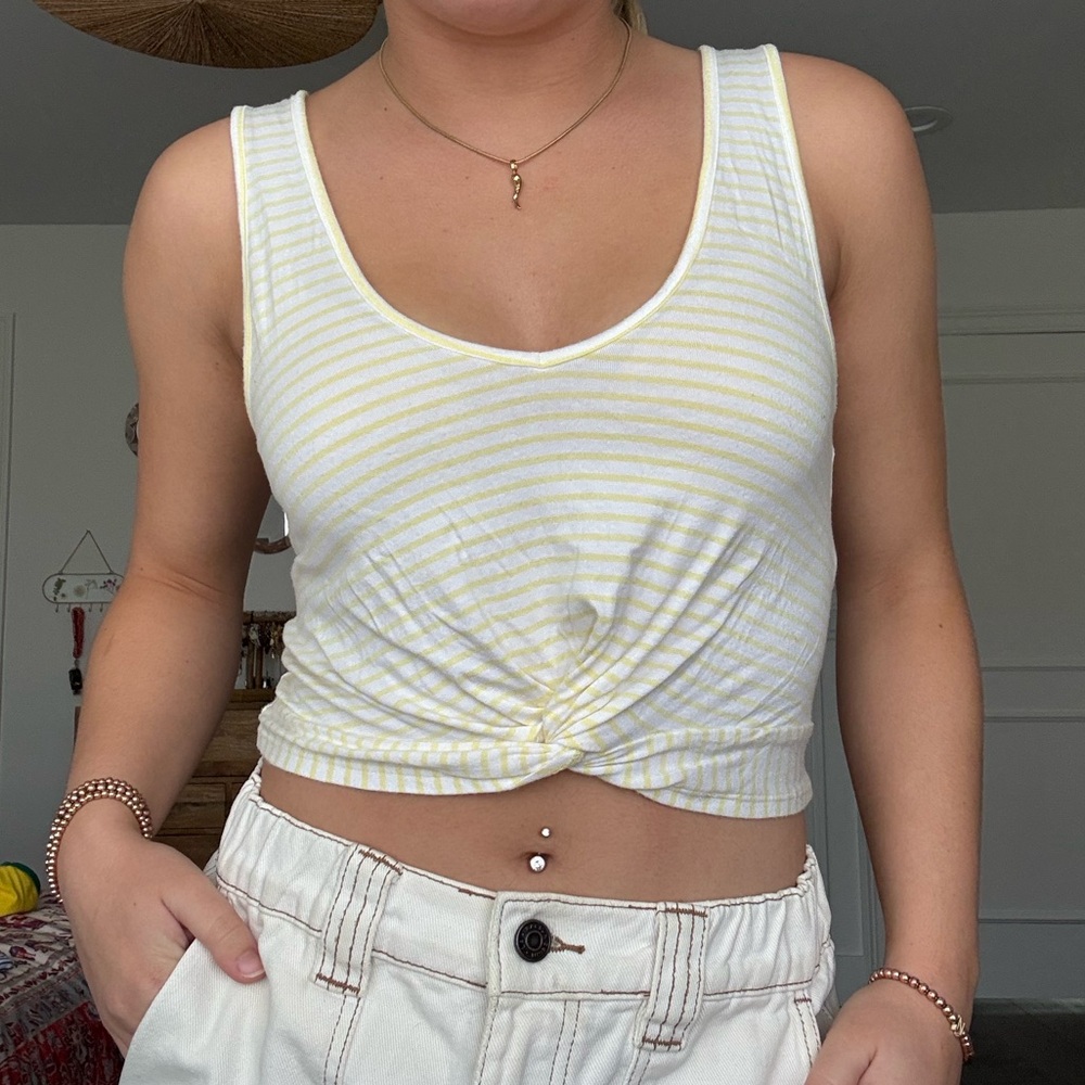 Twisted Front Tank Top